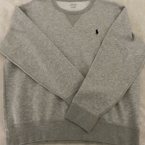 Polo by Ralph Lauren Light Gray Crewneck Sweater